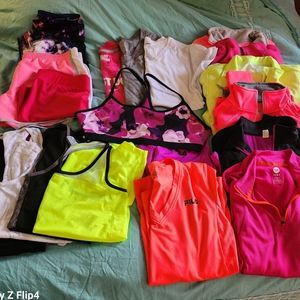 Workout clothing lot!